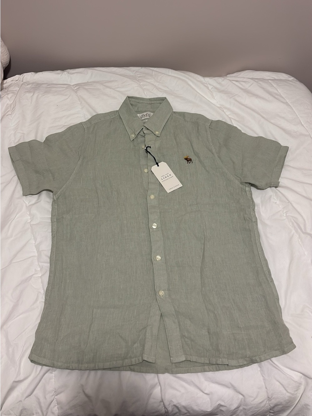 Abercrombie & Fitch Men’s shirt 100% linen
